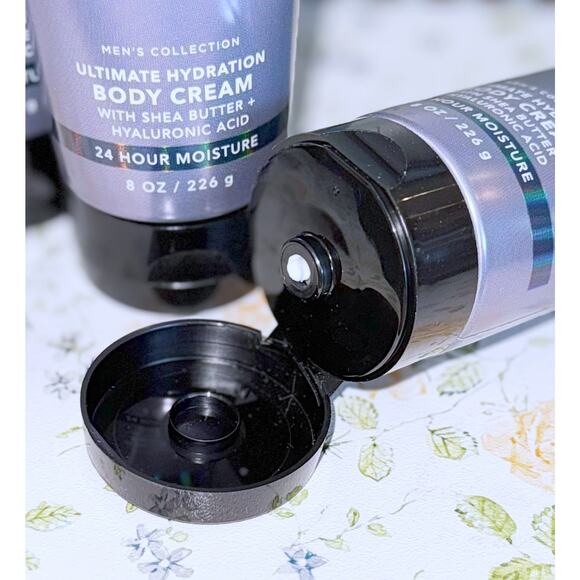 Bath & Body Works COUNTDOWN to MIDNIGHT Men's Ultimate Hydration Body Cream x3 - Picture 5 of 5